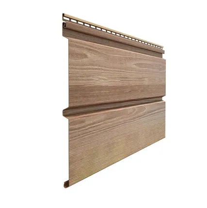 Фото №0 Виниловый сайдинг Брус Döcke серия LUX, цвет рябина