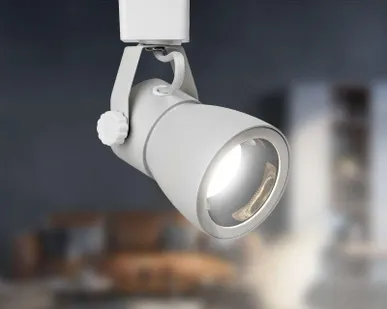 фото Светильник трековый 1ф TR38-GU10 WH под лампу MR16 бел. Эра Б0053307