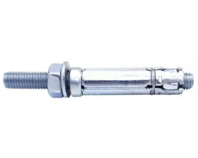 фото анкер-гильза оцинкованная со шпилькой ПАРТНЕР AC-ES M6x40/8 D10 2шт