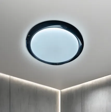 Фото №0 Светильник светодиодный Brilliant light круглый d 500*75, цвет черный/белый