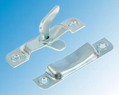 фото Завертка накладная форточная оцинкованная