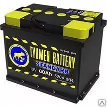 Фото №0 Аккумулятор TYUMEN BATTERY STANDARD 75 А/ч прямая L+