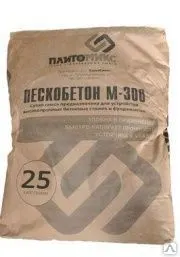 фото Пескобетон М300 гост 25кг