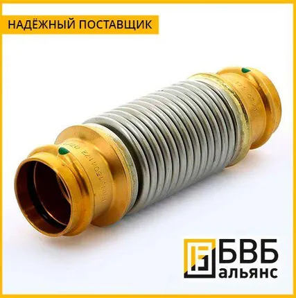 Фото №0 Компенсатор сильфонный осевой КСО ARM 100-16-60 ФЭ (сильфон 08Х18Н10Т)