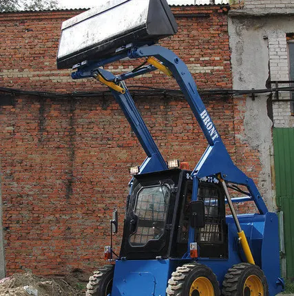 Фото №0 Аренда мини погрузчика