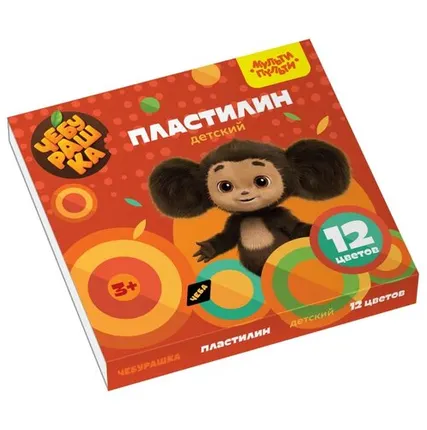 Фото №0 Пластилин легкий Мульти-пульти, 12цветов