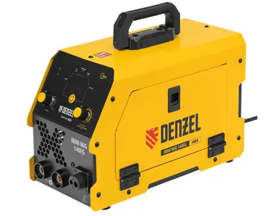фото Аппарат инвертор. полуавтомат. сварки Mini MIG-140FG, 140 А, ПВ 60% Denzel