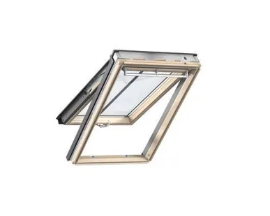 фото Мансардное окно GPL 3070, SK06 114x118, Velux, панорама, дерево
