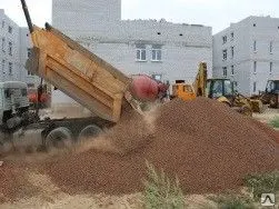 фото Доставка керамзита на самосвале от 1 до 16 м3