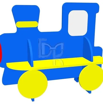 Фото №0 Скамья "Паровоз" С-10 (1050х400, Н=800)
в