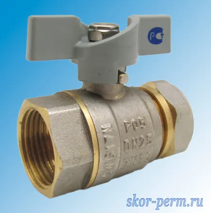 Фото №1 Кран для металлопластиковых труб 26х1&quot; СTМ Ц-ВР