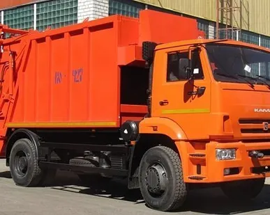 фото Мусоровозы с задней загрузкой КО-427- 52 на шасси КАМАЗ-53605-3950-23
в