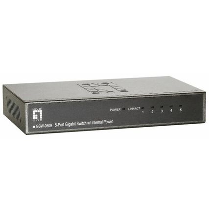 Фото №0 Коммутатор Level One GSW-0509