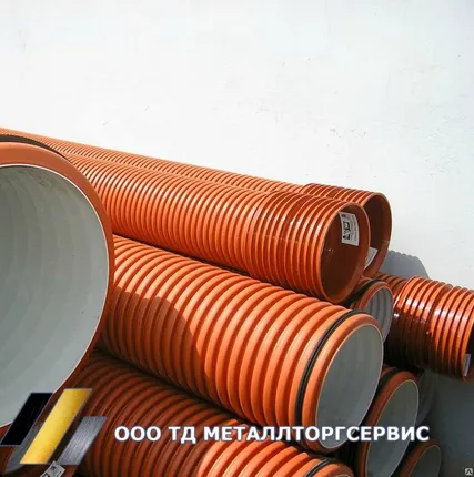 Фото №0 Труба ПВХ гофрированная 315мм