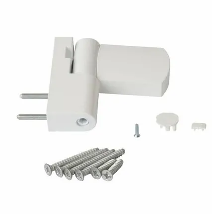 Фото №0 Петля дверная Maxbar 492558 Doorline HTB PS 23 17-20.5/85-31, белая