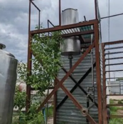 Фото №0 Емкость нержавеющая, объем — 0,3 куб.м., рубашка, на раме, инв 668 Б/У в Москве