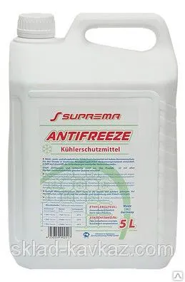 Фото №0 Антифриз Suprema зеленый 60л