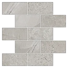 фото Мозаика Kerranova Marble Trend K-1005/SR/m13 Limestone 30,7x30,7х1