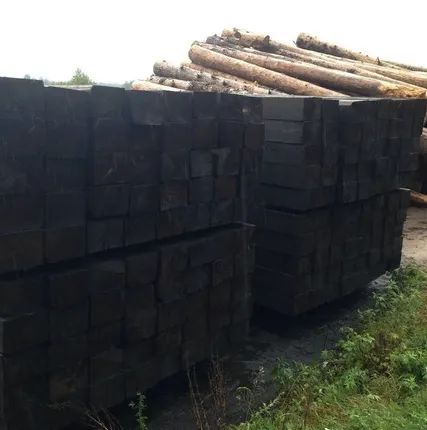 Фото №0 Шпалы 1 типа пропитанные ГОСТ 78-2004