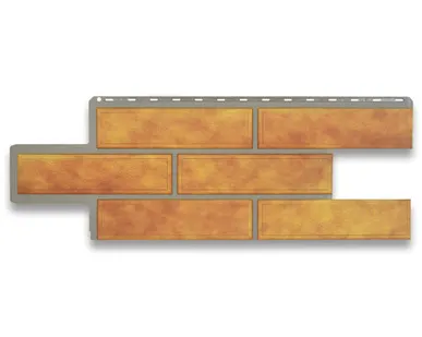 фото Фасадная панель (АП) "КАМЕНЬ Венецианский (бежевый) 1250*450 мм (раб.размер 1000*430)