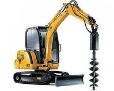 фото Аренда экскаватора ямобура JCB