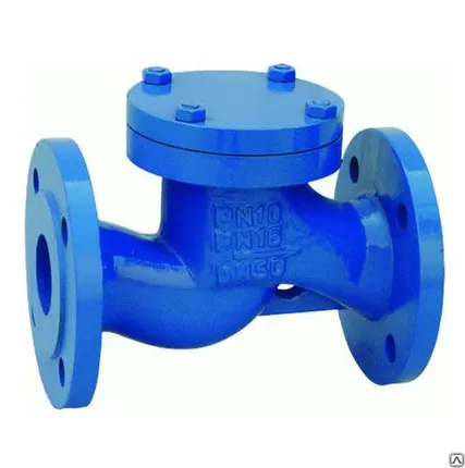 Фото №0 Клапан обратный Ру 16 - 400 кгс Ду 10 - 1000 мм