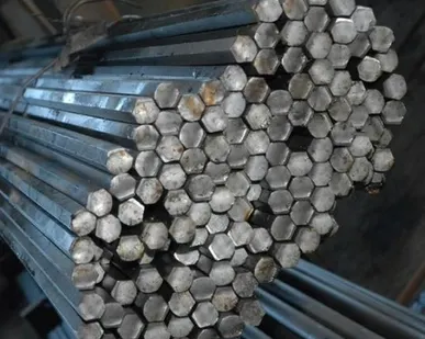 фото Шестигранник 57 мм ст 09г2с ГОСТ 2879