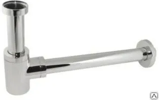 фото Сифон металлический (короткый) A-3 GANZER