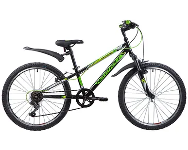 фото Велосипед NOVATRACK EXTREME черный 24"/12"