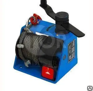 Фото №0 Лебедка червячная г/п 1,0т 35м барабанная TOR VS 1000