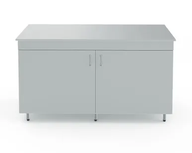 фото Лабораторный торцевой стол со столешницей из ЛДСП Теолаб НВ-1500 ТОЛ