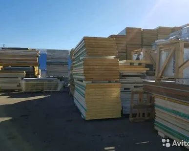 фото Сэндвич-панель PIR 100 мм 2,44 м