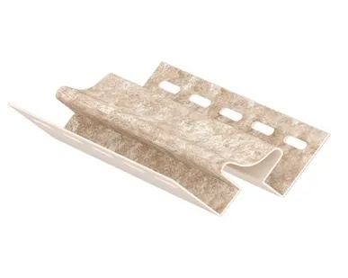 фото Угол внутренний (ЮП) Стоун-Хаус "Кварцит" светло-бежевый 3 050 мм