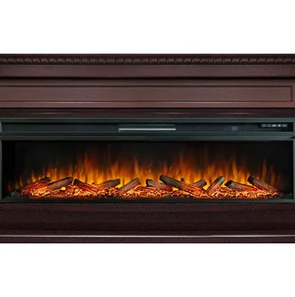 Фото №0 Каминокомплект Denver под Vision 60 (темный дуб) + Royal Flame Vision 60 LOG Led