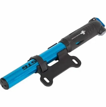 Фото №0 Насос ручной STG GP-87E, Schrader/Presta, шланг, алюминий, черный с синим (Насос ручной STG GP-87E, Schrader/Presta, шланг, алюминий, черный с синим)