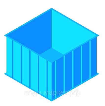 Фото №0 Купель прямоугольная 1,5х1,0х1,5 м - 2,2 м3