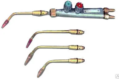 фото Горелки газовоздушные ГВ с 3-мя наконеч. И L=450 мм