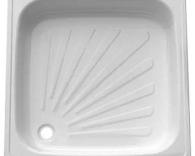 фото Поддон душевой стальной 900х900х16