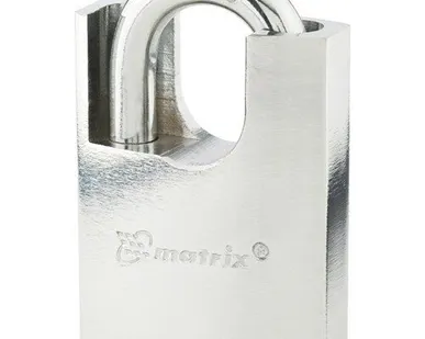 фото Замок навесной, защищенная дужка 60 мм MATRIX 91806