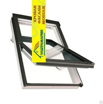 Фото №0 Деревянное окно Fakro FTP-V U3 114х118 профи