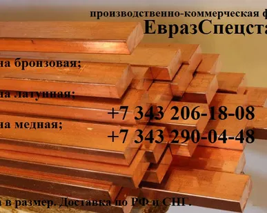 фото Полоса бронзовая