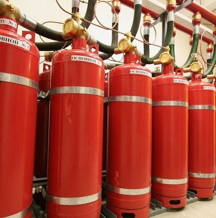Фото №0 Газовое пожаротушение