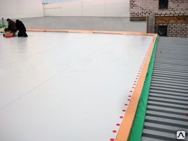 фото ПВХ мембрана ПЛАСТФОИЛ F 1,2мм