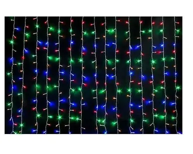 фото Гирлянда занавес 150х150см LDCL368C-M 368 LED RGB IP20 разноцв. SHLights 4690601035622