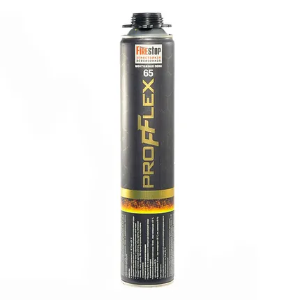 Фото №0 Пена монтажная PROFFLEX огнестойкая всесезонная 65л 850мл