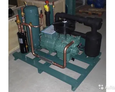 фото Стойка холодильная на одном bitzer 4tcs-8.2