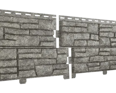 фото Фасадные панели Стоун Хаус Сланец Бежевый