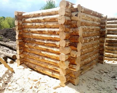 фото Срубы ручной рубки.Цена производителя от 1400 руб/м²