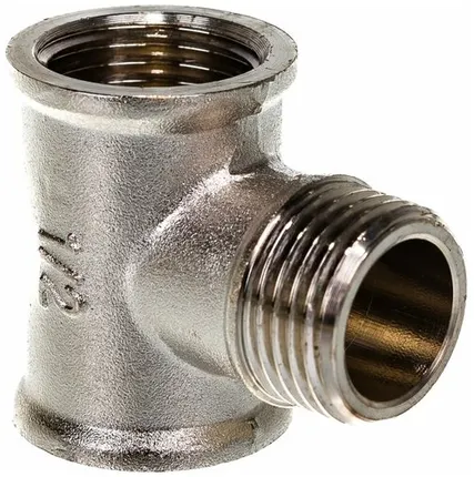 Фото №0 Тройник переходной 1/2 ВР(г) х 1/2 НР(ш) х 1/2 ВР(г) латунный