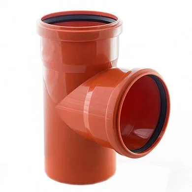 Фото №0 Тройник ПВХ прямой 90˚ 160х110